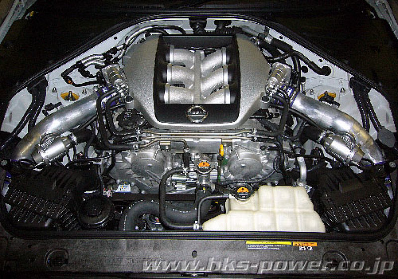 HKS 09-10 GT-R R35 SSQV4 BOV Kit Includes 2 SSQV & Polished Aluminum Pipes HKS Blow Off Valves AXOPROS