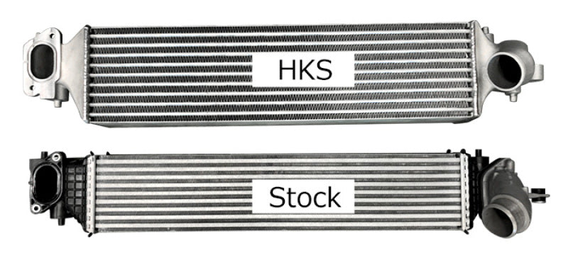 HKS Intercooler Kit w/o Piping Civic Type R FK8 K20C HKS Intercoolers  AXOPROS