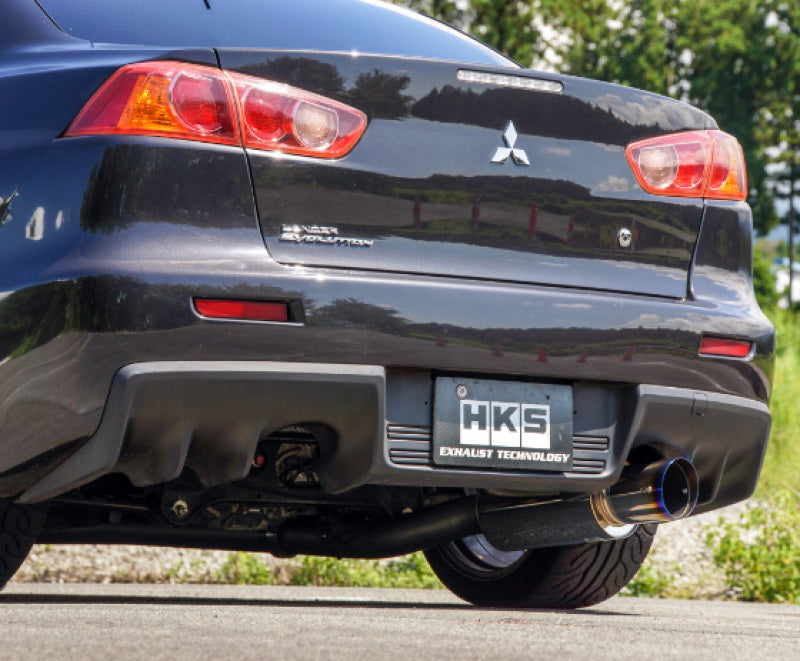 HKS RACING MUFFLER LANCER EVO-X USA HKS Catback AXOPROS