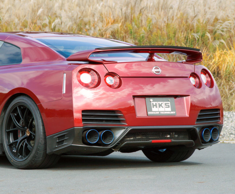 HKS RACING MUFFLER R35 GT-R w/ SILENCER HKS Catback AXOPROS