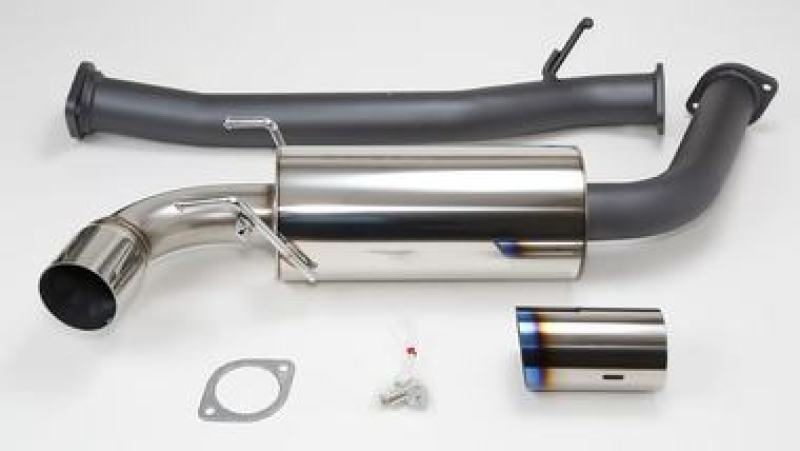 HKS RX8 75mm Single Ti-Tip Hi Power Cat-back Exhaust (SUS304 NO COATING) HKS Catback AXOPROS