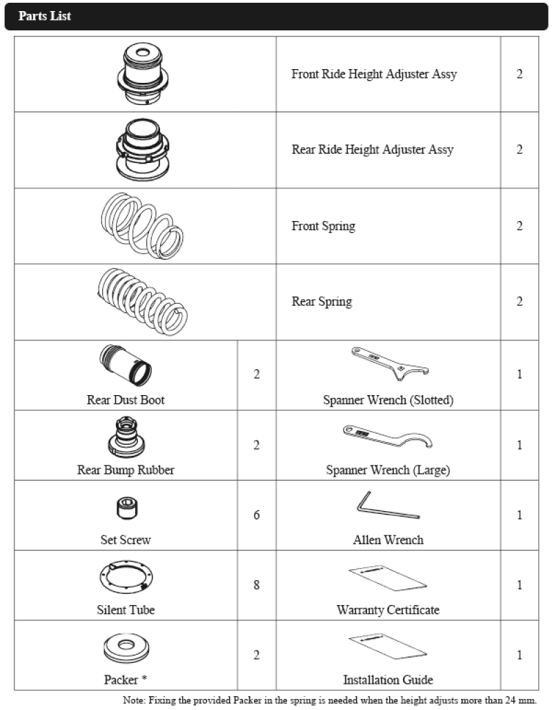 HKS TOYOTA SUPRA A90 ADJUSTABLE SPRING KIT HKS Lowering Springs AXOPROS