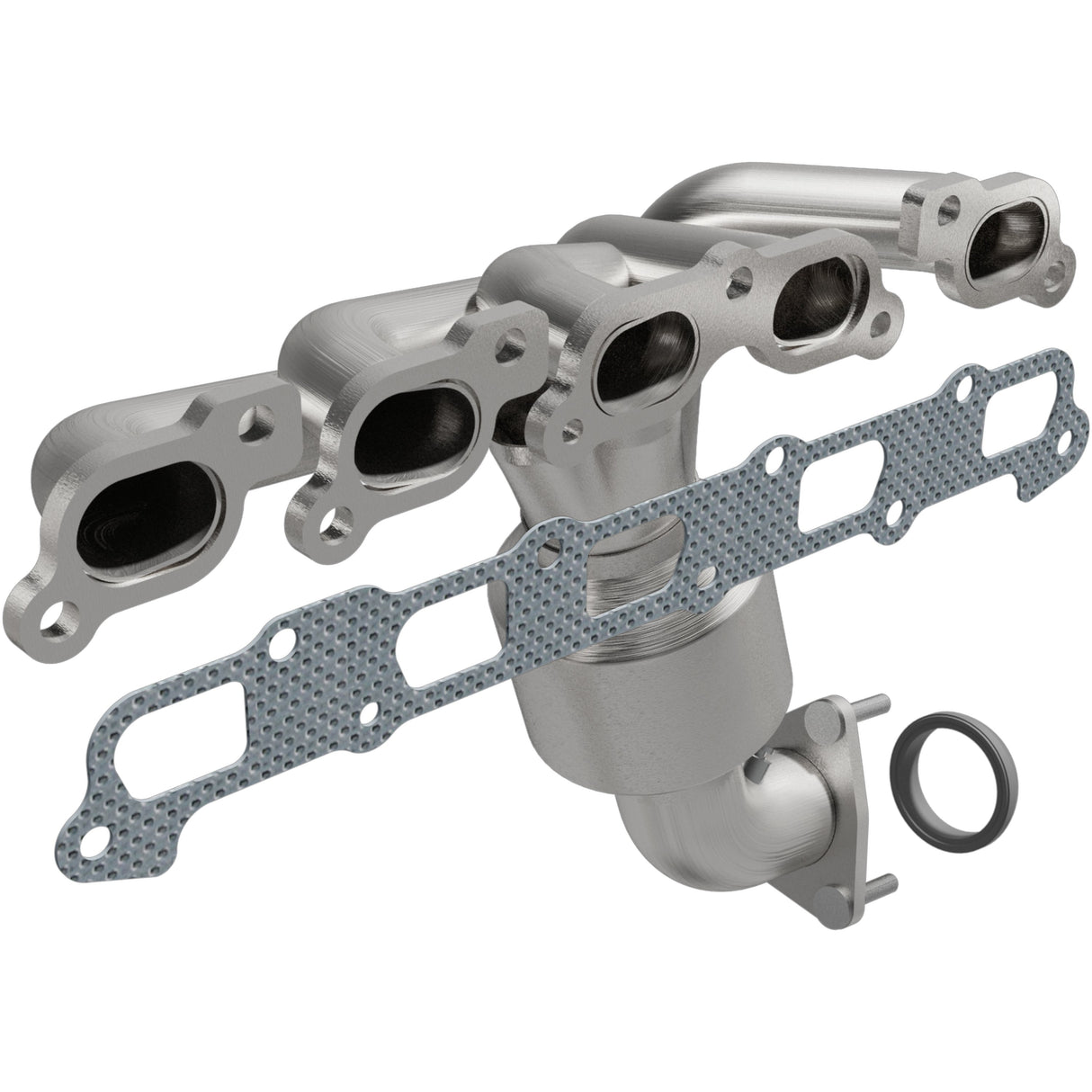 HM Grade Manifold Catalytic Converter MagnaFlow Exhaust Products Catalytic Converter with Integrated Exhaust Manifold AXOPROS