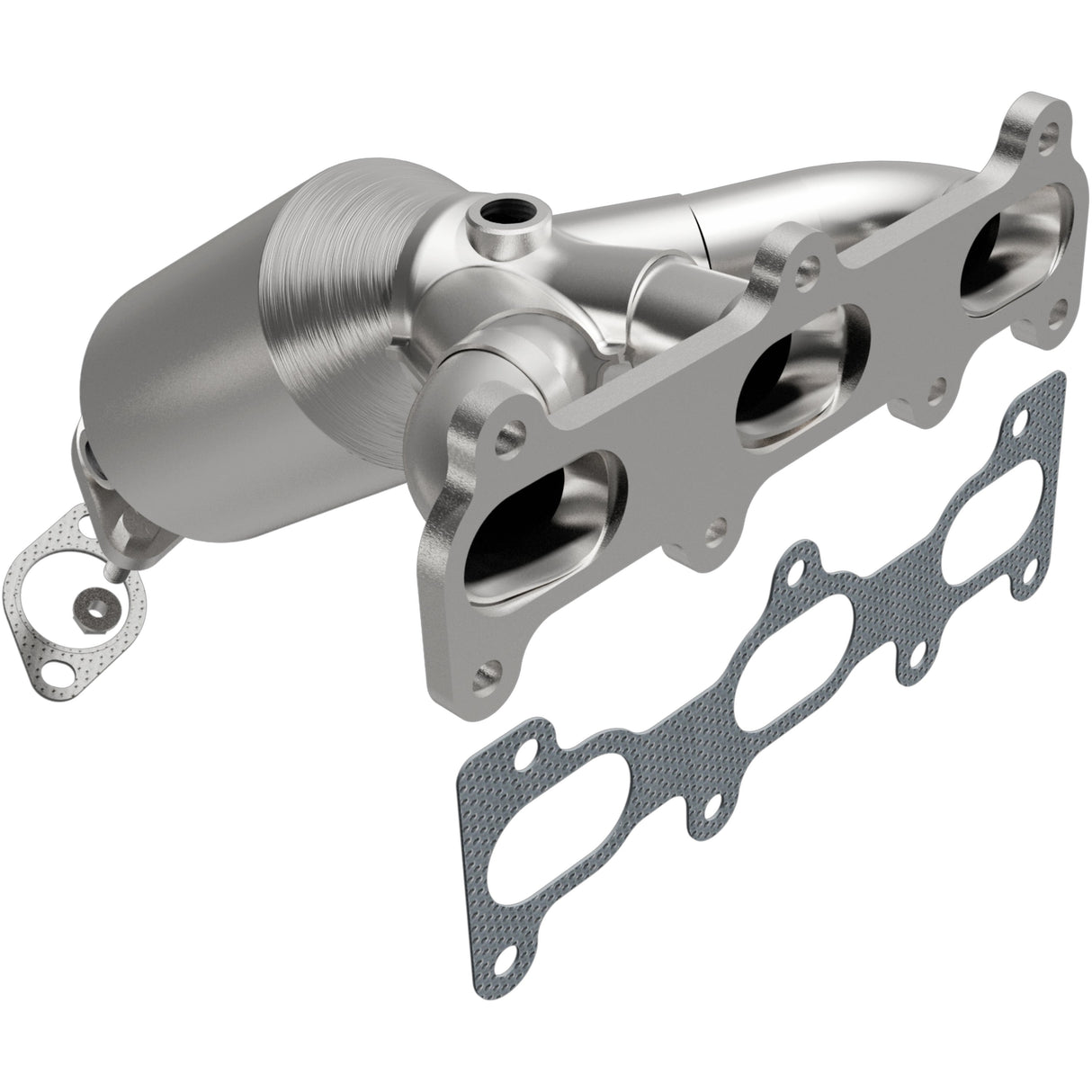 HM Grade Manifold Catalytic Converter MagnaFlow Exhaust Products Catalytic Converter with Integrated Exhaust Manifold AXOPROS