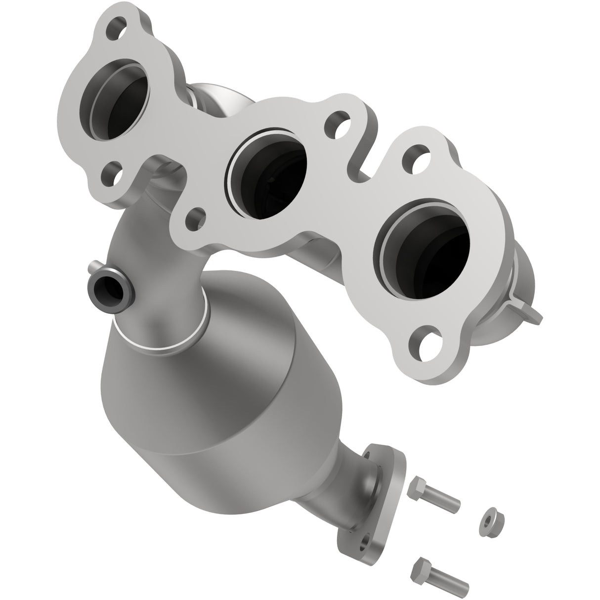 HM Grade Manifold Catalytic Converter MagnaFlow Exhaust Products Catalytic Converter with Integrated Exhaust Manifold AXOPROS