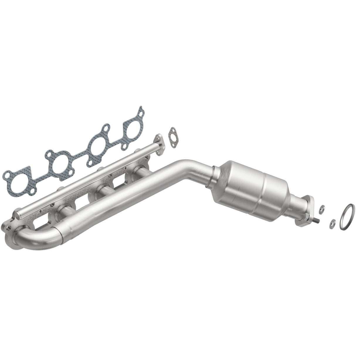 HM Grade Manifold Catalytic Converter MagnaFlow Exhaust Products Catalytic Converter with Integrated Exhaust Manifold AXOPROS