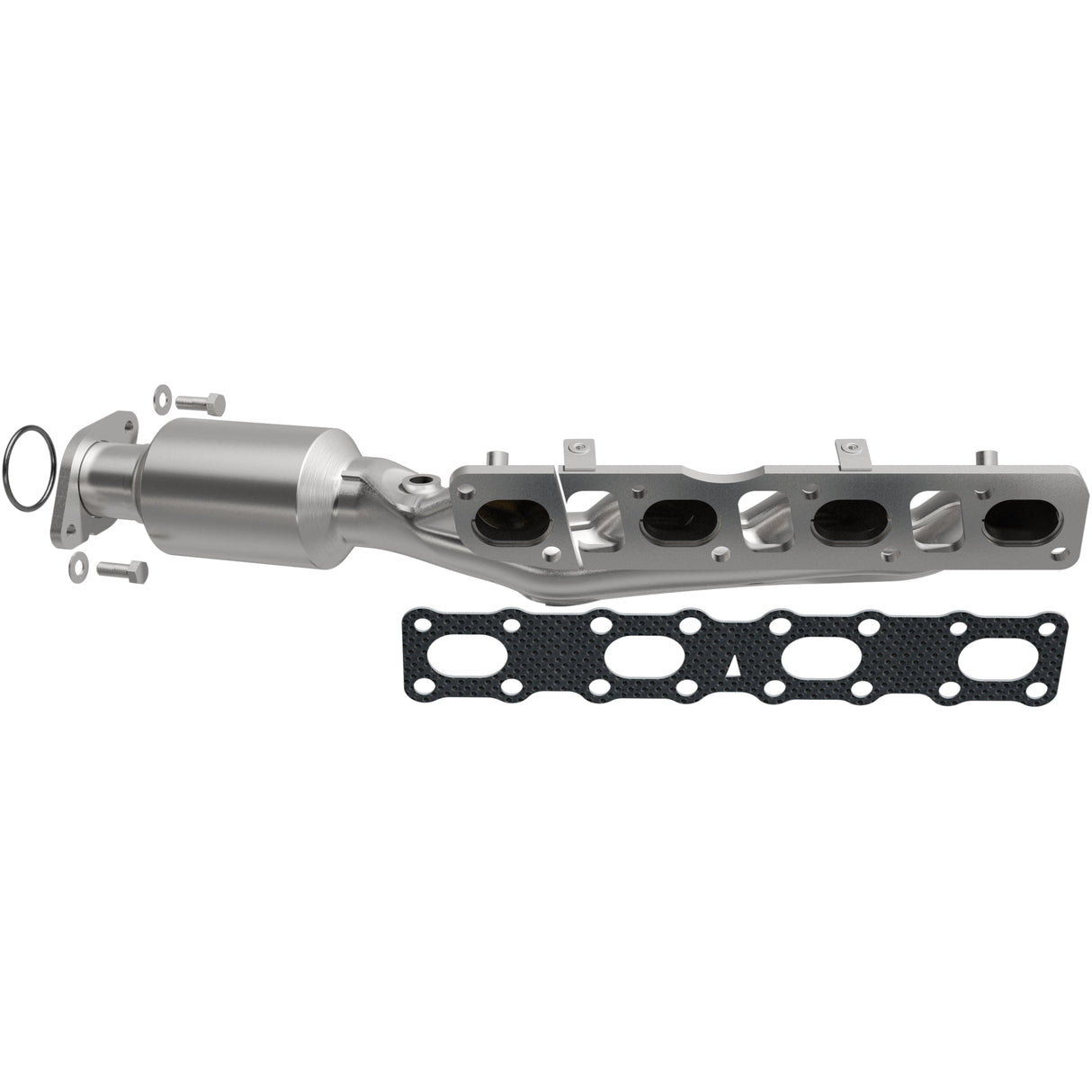 HM Grade Manifold Catalytic Converter MagnaFlow Exhaust Products Catalytic Converter with Integrated Exhaust Manifold AXOPROS