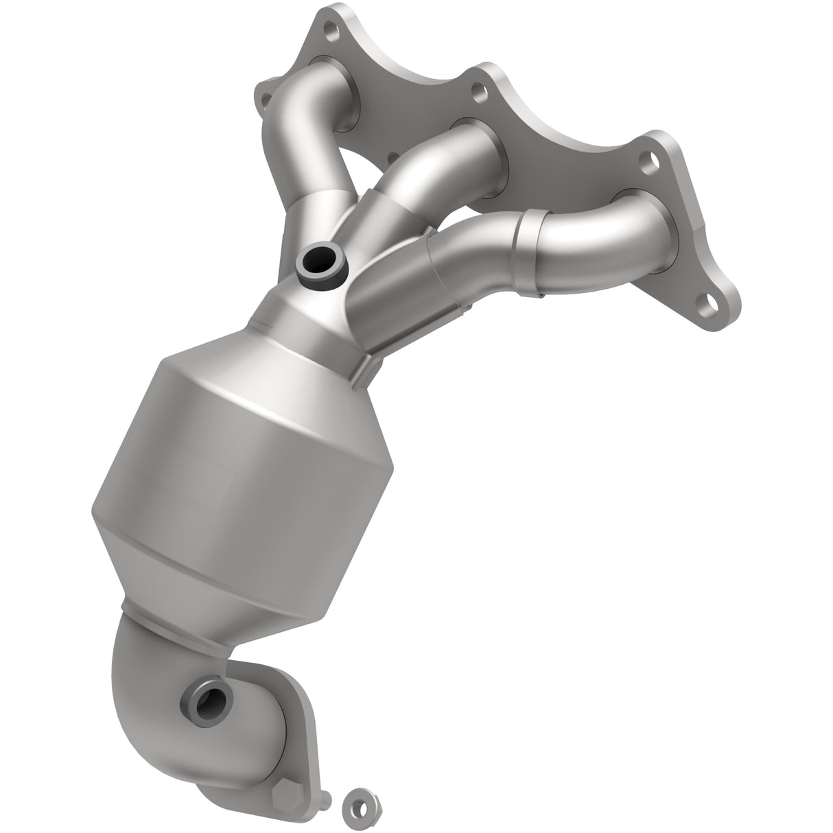 HM Grade Manifold Catalytic Converter MagnaFlow Exhaust Products Catalytic Converter with Integrated Exhaust Manifold AXOPROS