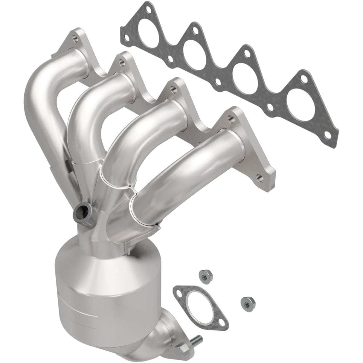 HM Grade Manifold Catalytic Converter MagnaFlow Exhaust Products Catalytic Converter with Integrated Exhaust Manifold AXOPROS