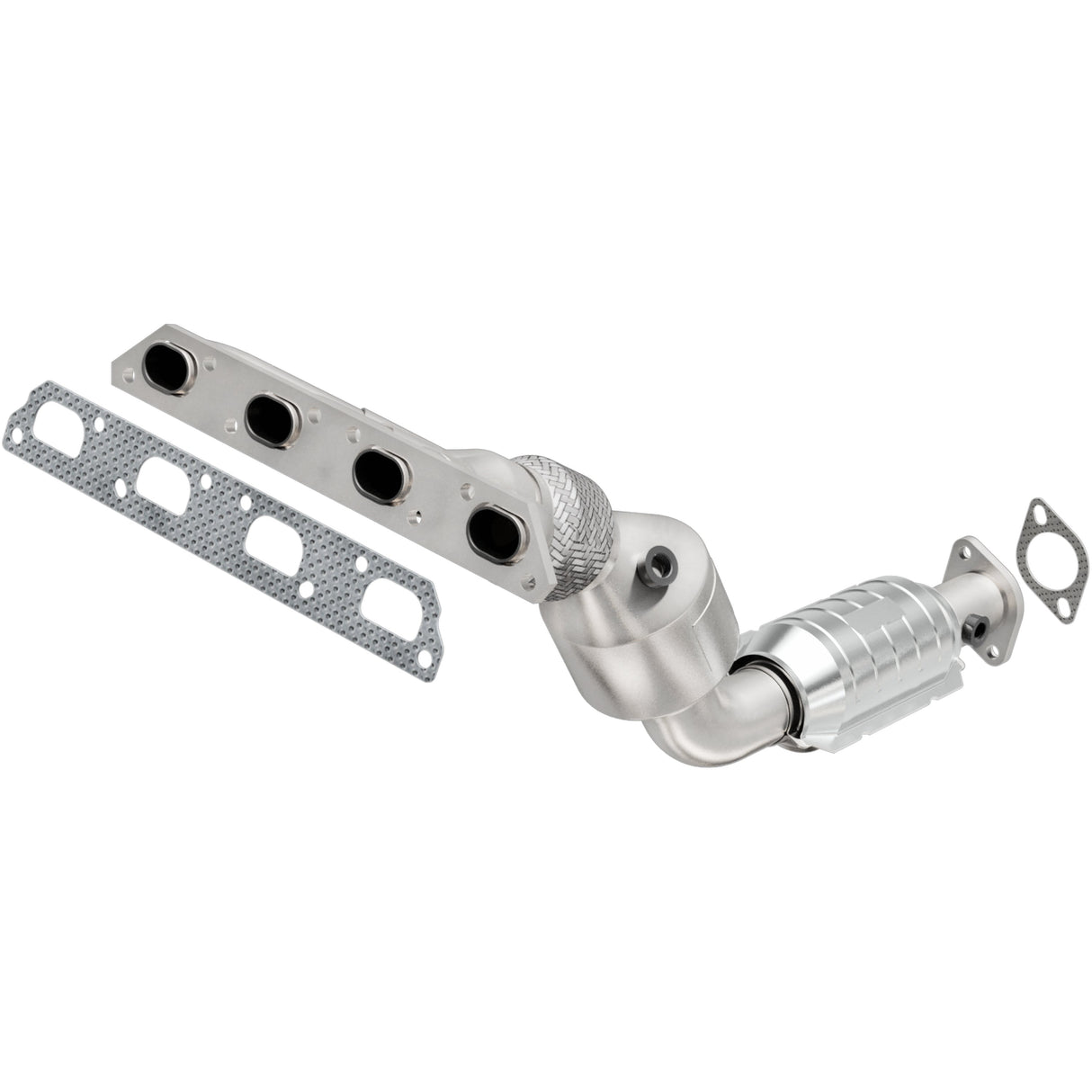 HM Grade Manifold Catalytic Converter MagnaFlow Exhaust Products Catalytic Converter with Integrated Exhaust Manifold AXOPROS