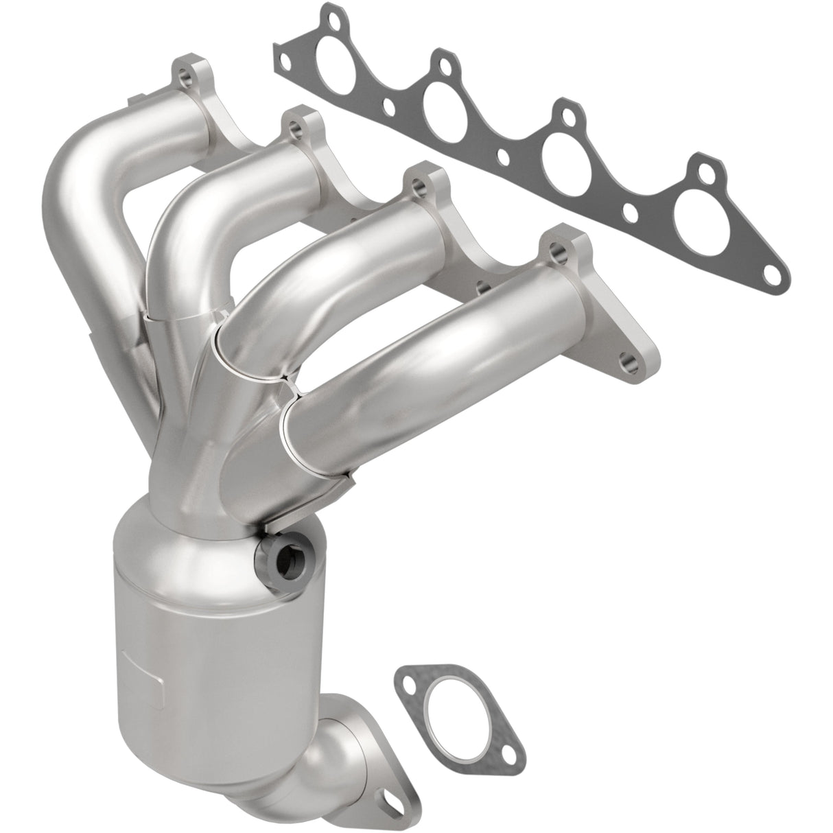 HM Grade Manifold Catalytic Converter MagnaFlow Exhaust Products Catalytic Converter with Integrated Exhaust Manifold AXOPROS