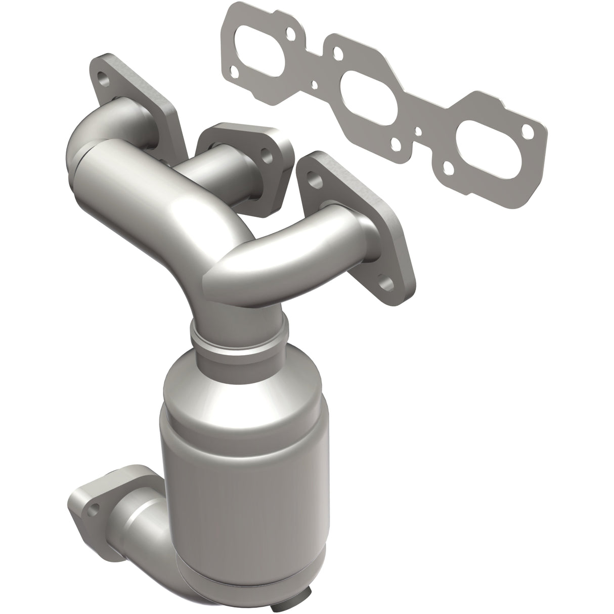 HM Grade Manifold Catalytic Converter MagnaFlow Exhaust Products Catalytic Converter with Integrated Exhaust Manifold AXOPROS