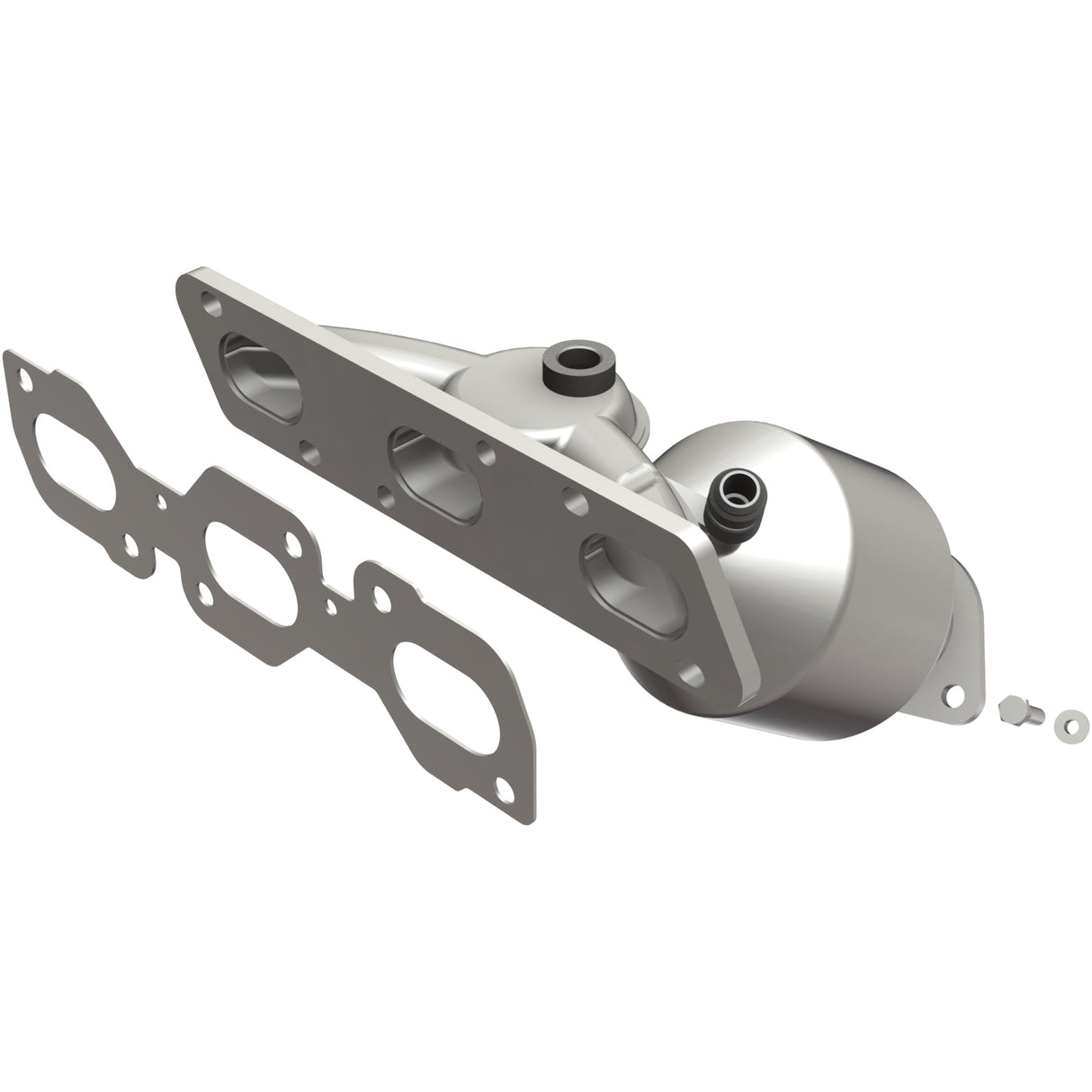 HM Grade Manifold Catalytic Converter MagnaFlow Exhaust Products Catalytic Converter with Integrated Exhaust Manifold AXOPROS