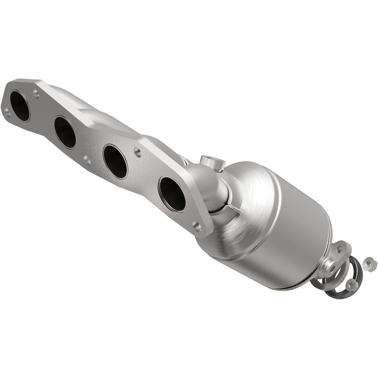 HM Grade Manifold Catalytic Converter MagnaFlow Exhaust Products Catalytic Converter with Integrated Exhaust Manifold AXOPROS