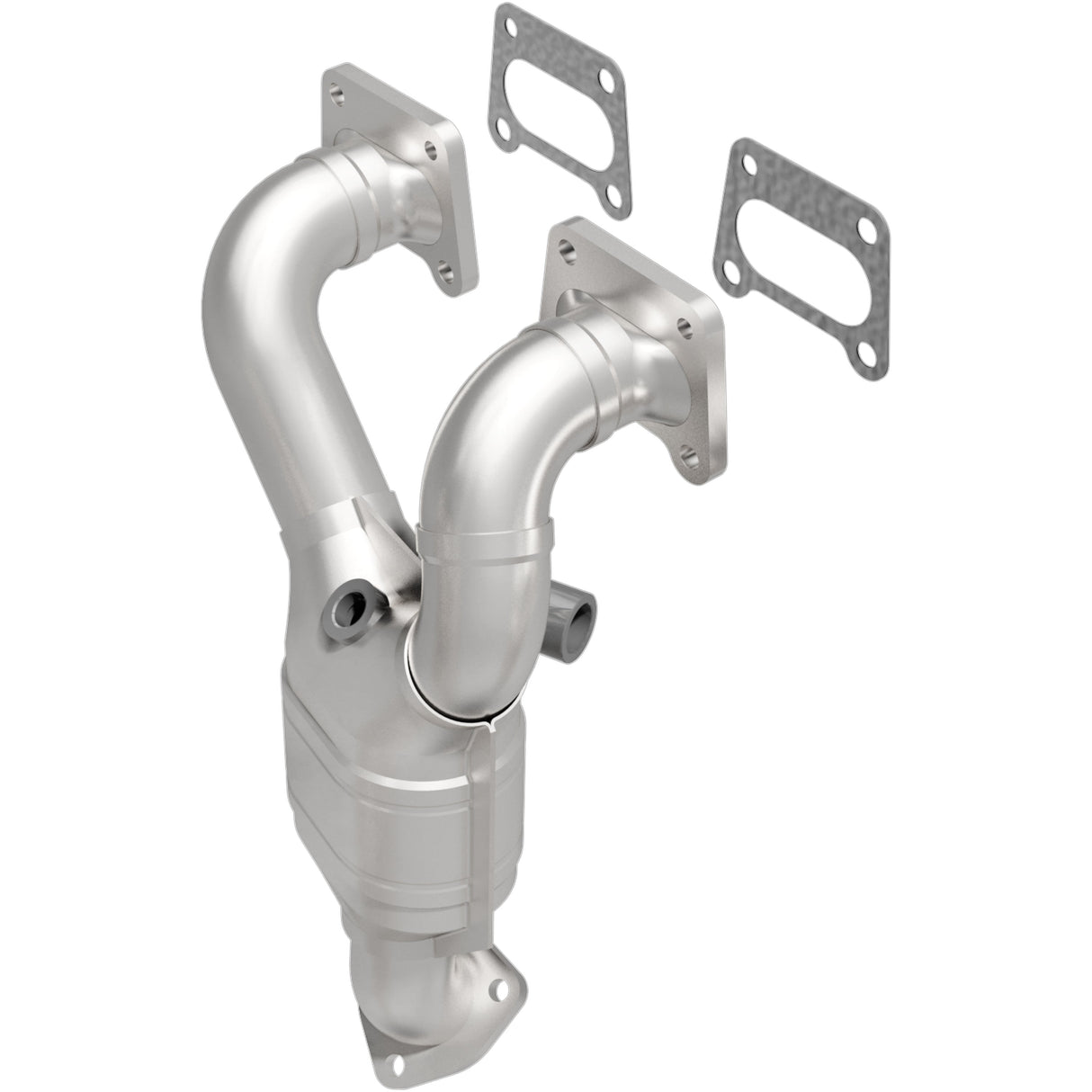 HM Grade Manifold Catalytic Converter MagnaFlow Exhaust Products Catalytic Converter with Integrated Exhaust Manifold AXOPROS