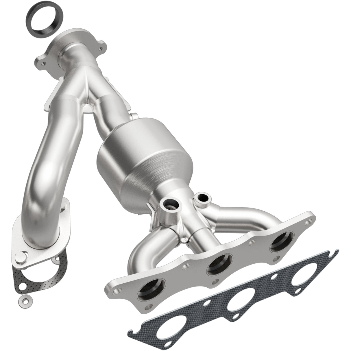 HM Grade Manifold Catalytic Converter MagnaFlow Exhaust Products Catalytic Converter with Integrated Exhaust Manifold AXOPROS