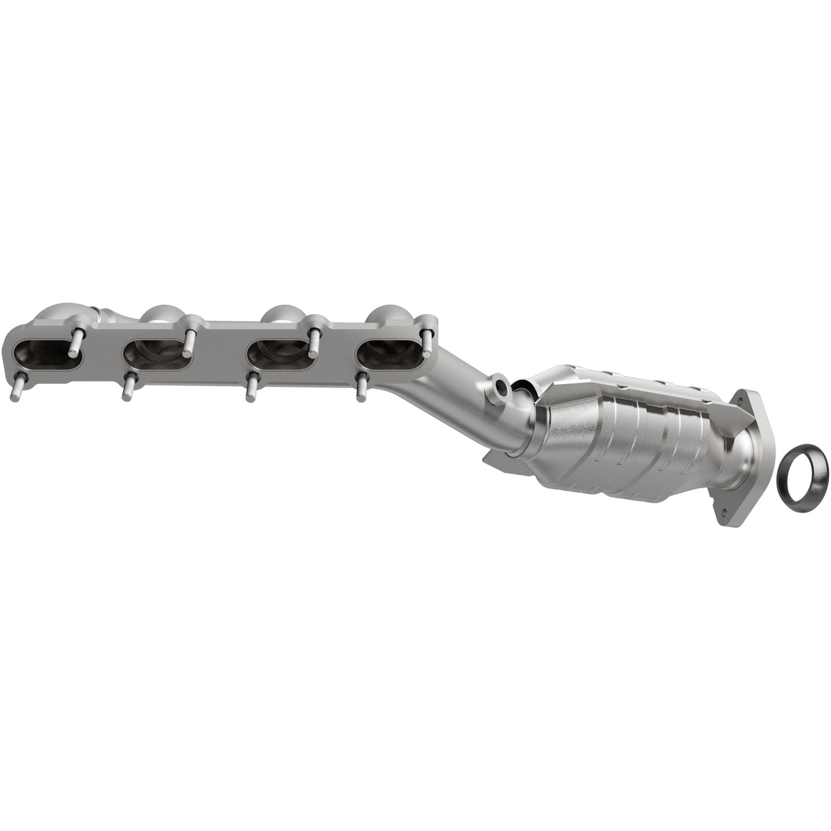 HM Grade Manifold Catalytic Converter MagnaFlow Exhaust Products Catalytic Converter with Integrated Exhaust Manifold AXOPROS