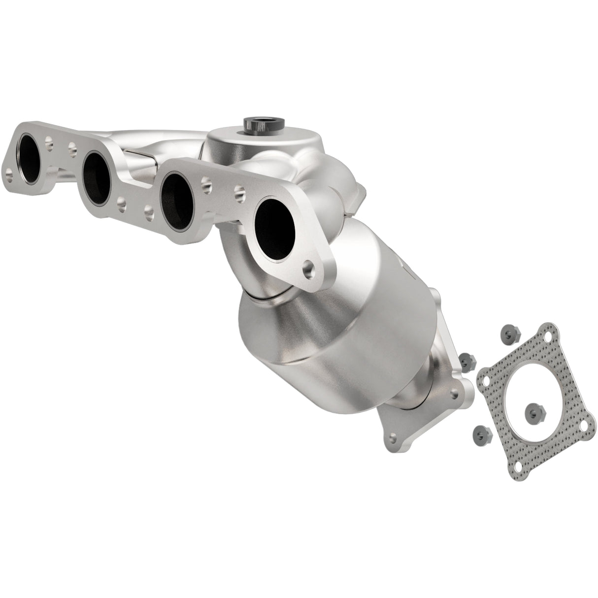 HM Grade Manifold Catalytic Converter MagnaFlow Exhaust Products Catalytic Converter with Integrated Exhaust Manifold AXOPROS