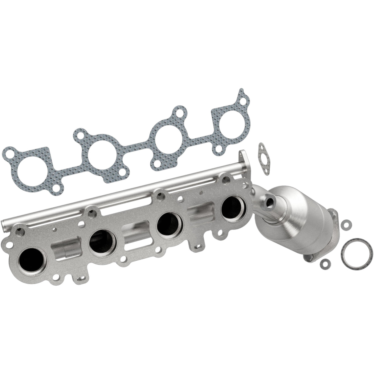 HM Grade Manifold Catalytic Converter MagnaFlow Exhaust Products Catalytic Converter with Integrated Exhaust Manifold AXOPROS