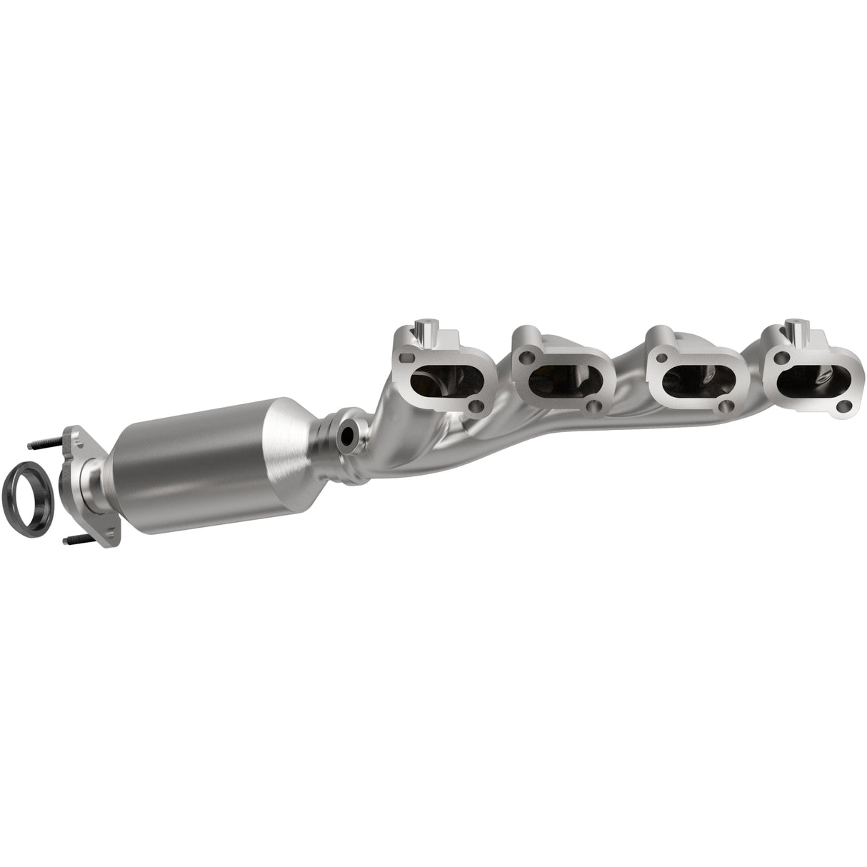 HM Grade Manifold Catalytic Converter MagnaFlow Exhaust Products Catalytic Converter with Integrated Exhaust Manifold AXOPROS