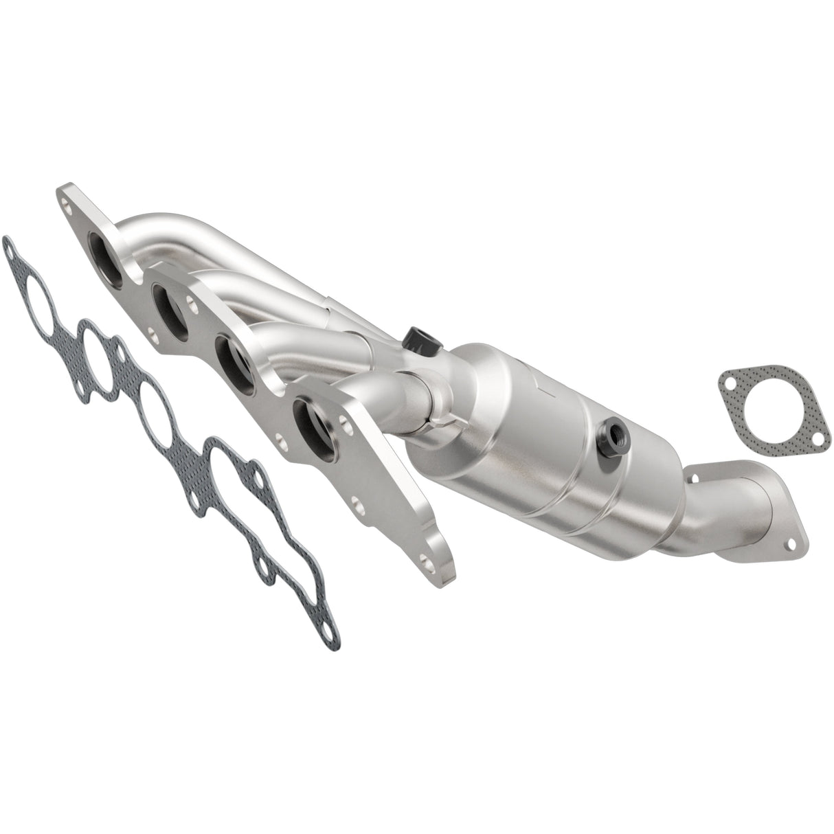 HM Grade Manifold Catalytic Converter MagnaFlow Exhaust Products Catalytic Converter with Integrated Exhaust Manifold AXOPROS