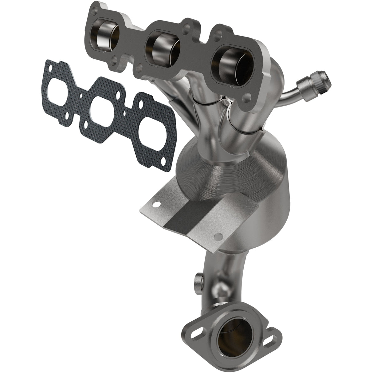 HM Grade Manifold Catalytic Converter MagnaFlow Exhaust Products Catalytic Converter with Integrated Exhaust Manifold AXOPROS