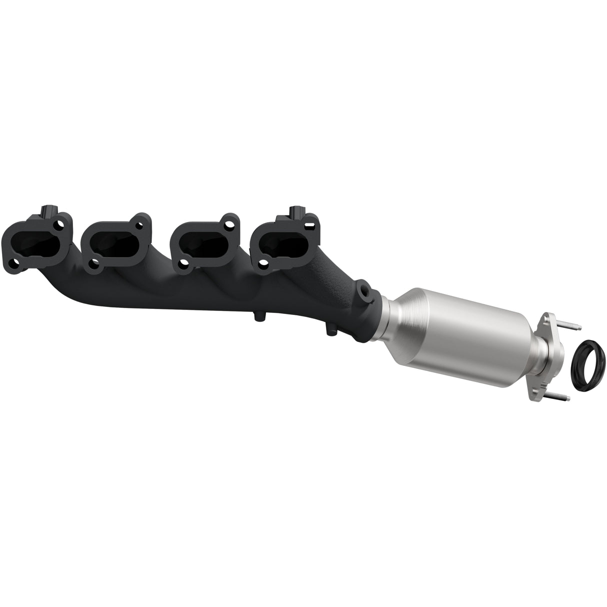 HM Grade Manifold Catalytic Converter MagnaFlow Exhaust Products Catalytic Converter with Integrated Exhaust Manifold AXOPROS