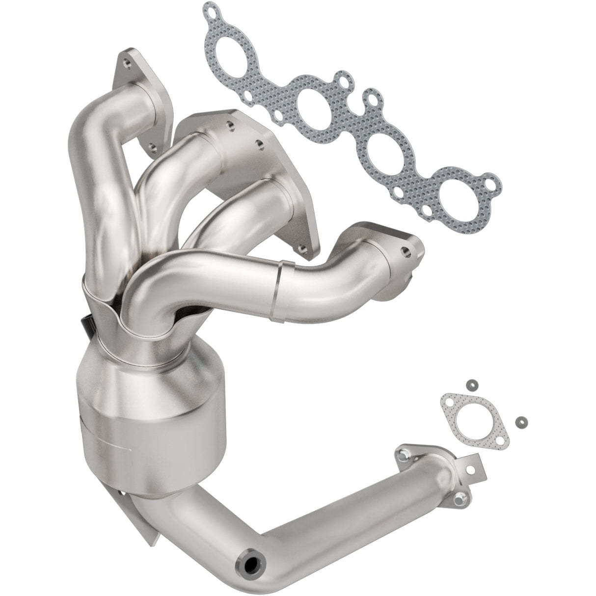 HM Grade Manifold Catalytic Converter MagnaFlow Exhaust Products Catalytic Converter with Integrated Exhaust Manifold AXOPROS
