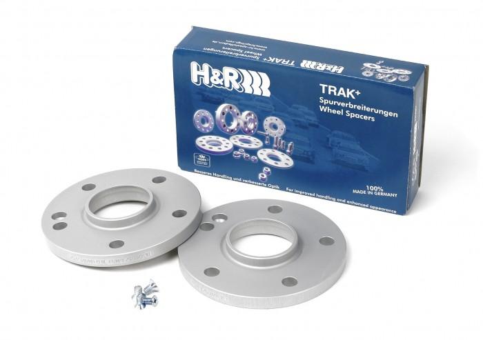 H&R Trak+ 12mm DR Wheel Adaptor Bolt 5/120 Center Bore 72.5 Bolt Thread 12x1.5 - Black H&R Wheel Spacers & Adapters AXOPROS