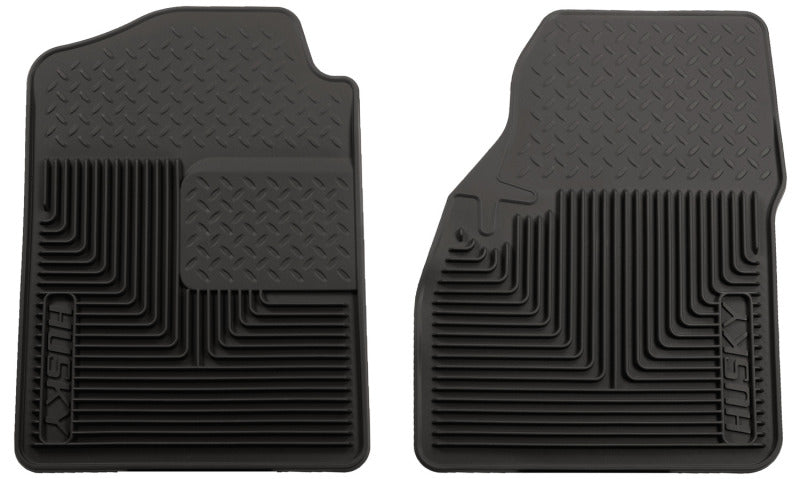 Husky Liners 00-06 Chevy Silverado/Suburban/GMC Sierra/Yukon Heavy Duty Black Front Floor Mats Husky Liners Floor Mats - Rubber AXOPROS