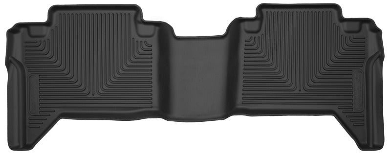 Husky Liners 05-14 Toyota Tacoma Crew Cab Pickup X-Act Contour Black 2nd Seat Floor Liner Husky Liners Floor Mats - Rubber AXOPROS