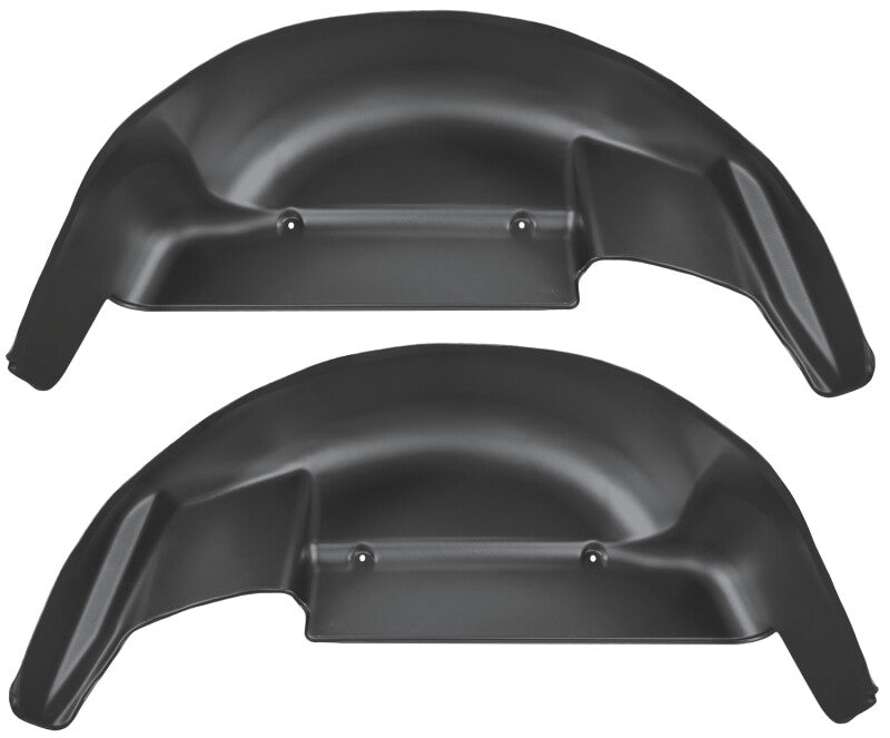 Husky Liners 06-14 Ford F-150 Black Rear Wheel Well Guards Husky Liners Wheel Well Liners  AXOPROS