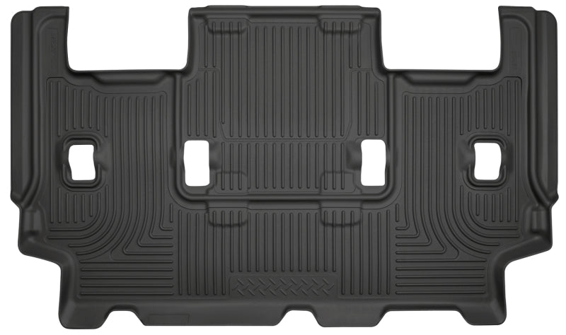 Husky Liners 07-10 Ford Expedition/Lincoln Navigator WeatherBeater 3rd Row Black Floor Liner Husky Liners Floor Mats - Rubber AXOPROS