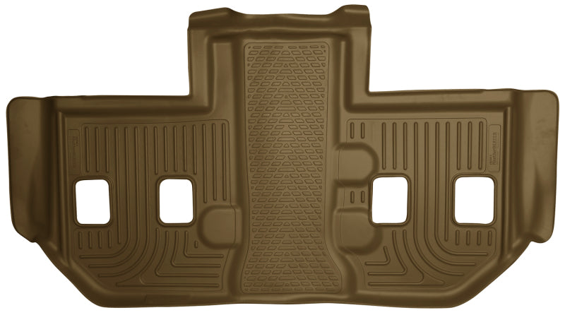 Husky Liners 07-13 GM Escalade/Suburban/Yukon WeatherBeater Tan 3rd Seat Floor Liners Husky Liners Floor Mats - Rubber AXOPROS