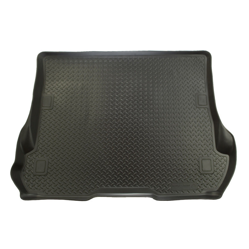 Husky Liners 08-12 Toyota Sequoia Classic Style Black Rear Cargo Liner (Behind 2nd Row) Husky Liners Floor Mats - Rubber AXOPROS