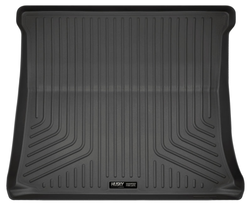 Husky Liners 10-12 Chevrolet Equinox/GMC Terrain WeatherBeater Black Rear Cargo Liner Husky Liners Floor Mats - Rubber AXOPROS