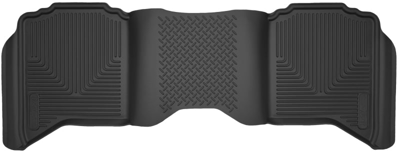 Husky Liners 10-12 Dodge Ram 1500/2500/3500 Crew/Mega Cab X-Act Contour Black Floor Liner (2nd Seat) Husky Liners Floor Mats - Rubber AXOPROS