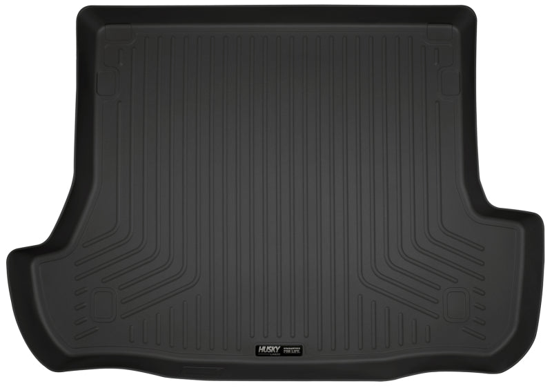 Husky Liners 10-12 Toyota 4Runner WeatherBeater Black Rear Cargo Liner (Folded 3rd Row) Husky Liners Floor Mats - Rubber AXOPROS