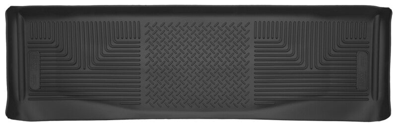 Husky Liners 11-12 Ford F250/350/450 Reg/Super/Crew Cab X-Act Contour Black Floor Liners (2nd Seat) Husky Liners Floor Mats - Rubber AXOPROS