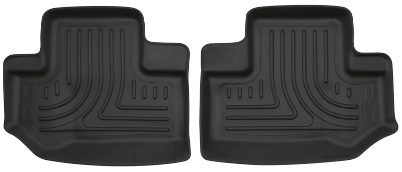 Husky Liners 11-15 Jeep Wrangler 2 Door X-Act Contour Black 2nd Row Floor Liners Husky Liners Floor Mats - Rubber AXOPROS