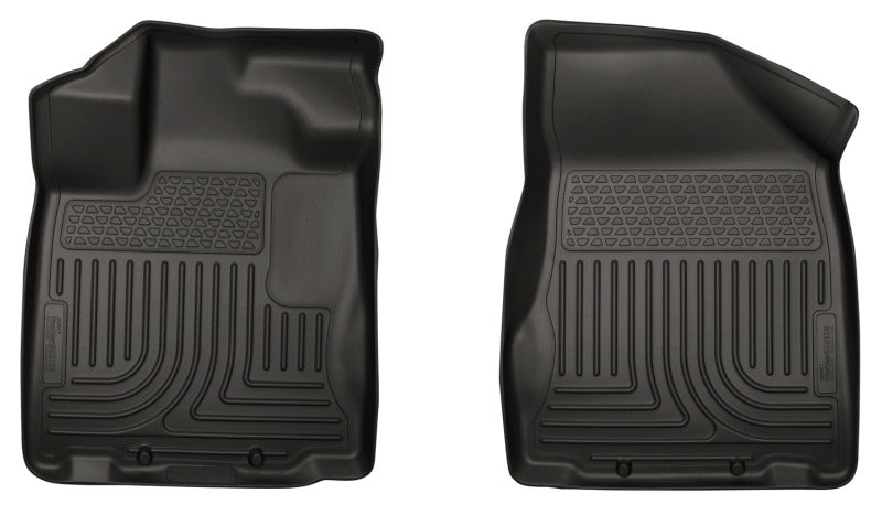 Husky Liners 13 Nissan Pathfinder Weatherbeater Black Front Floor Liners Husky Liners Floor Mats - Rubber AXOPROS