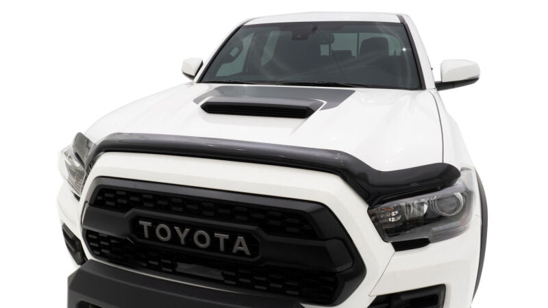 Husky Liners 14-21 Toyota Tundra Hood Shield - Smoke Husky Liners Hood Deflectors AXOPROS