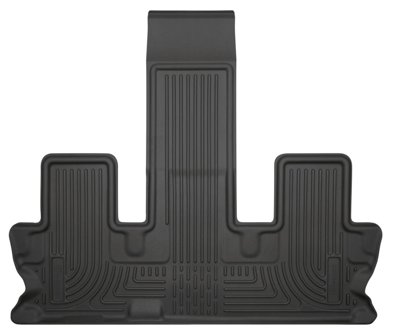 Husky Liners 14 Toyota Highlander Weatherbeater Black 3rd Seat Floor Liner Husky Liners Floor Mats - Rubber AXOPROS