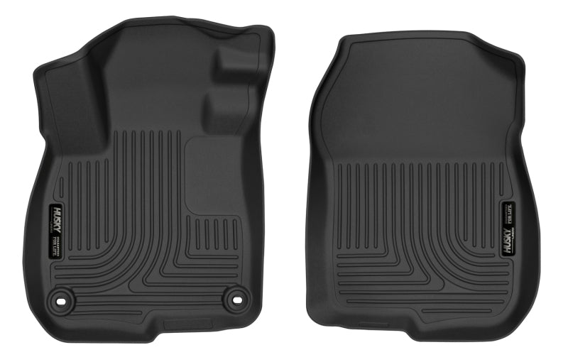 Husky Liners 17-18 Honda CRV Black Front Floor Liners Husky Liners Floor Mats - Rubber AXOPROS