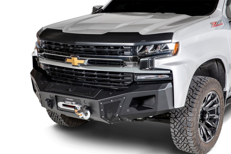 Husky Liners 17-19 Chevy Silverado 2500/3500 Aeroskin - Matte Black Husky Liners Hood Deflectors AXOPROS