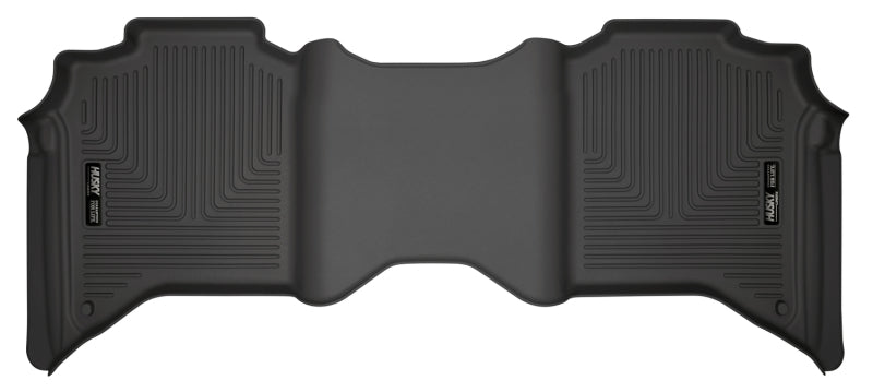 Husky Liners 19-20 Ram 2500/3500 Crew Cab Weatherbeater 2nd Seat Floor Liner - Black Husky Liners Floor Mats - Rubber AXOPROS