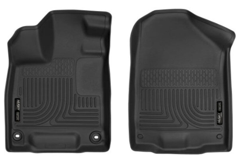 Husky Liners 19-21 Honda Passport / 16-21 Honda Pilot X-act Contour Series Front Floor Liners Black Husky Liners Floor Mats - Rubber AXOPROS