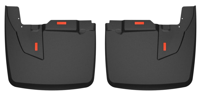 Husky Liners 19-23 Dodge Ram 3500 DUAL REAR WHEELS OEM Fender Flares Husky Liners Mud Flaps AXOPROS