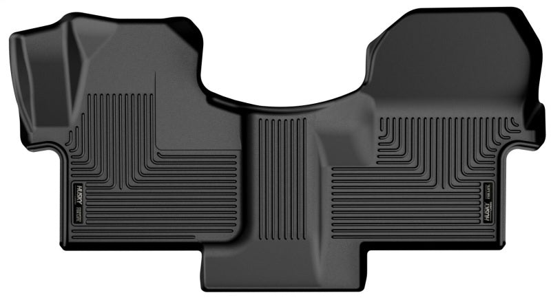 Husky Liners 19-23 Mercedes-Benz Sprinter 2500/3500 WeatherBeater Front Row Black Floor Liners Husky Liners Floor Mats - Rubber AXOPROS