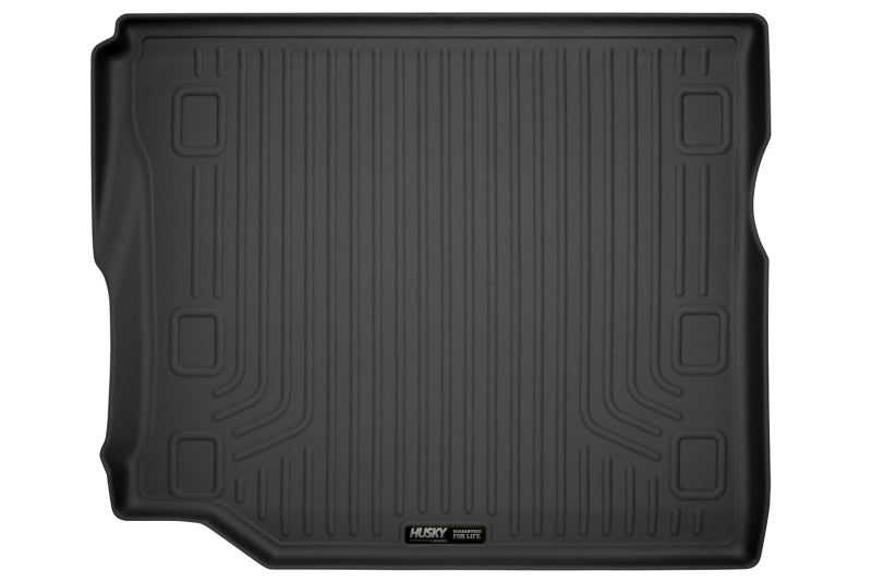 Husky Liners 19-24 Jeep Wrangler JLU WeatherBeater Black Rear Cargo Liner Husky Liners Floor Mats - Rubber  AXOPROS